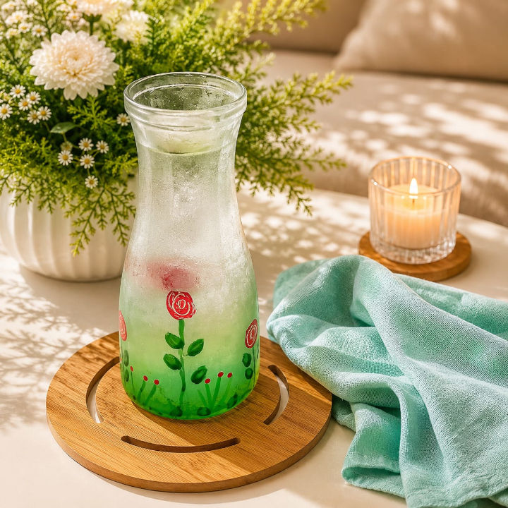 Moringa Rosa Vermelha com copo - Imagem 3