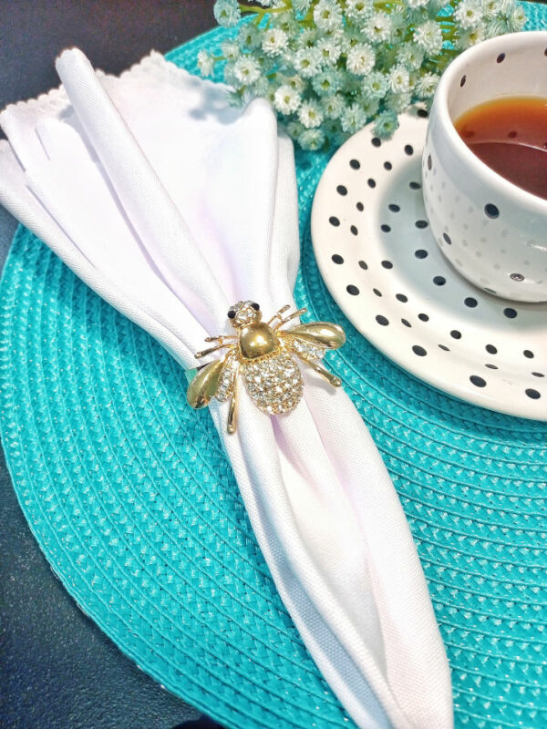 Porta-guardanapo Abelha com Strass