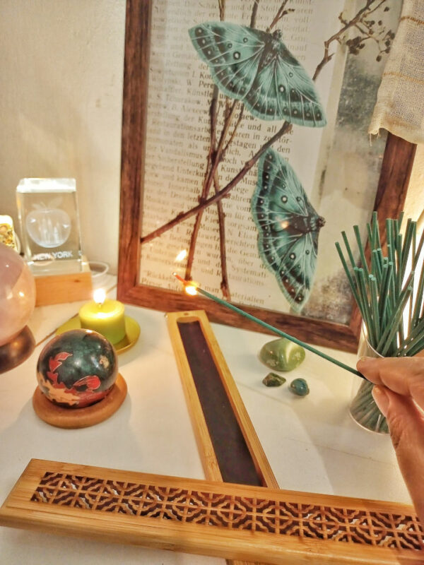 Porta-incenso de Bambu - Image 3
